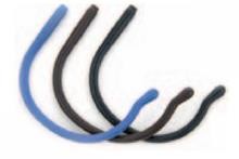 Sportbügelenden groß extraweich Ø 0,95 mm 1 Paar