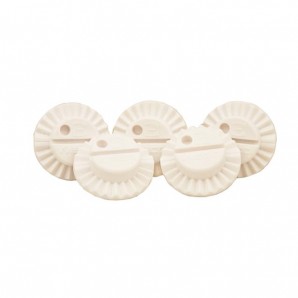 Padblock weiß Typ "Weco" 25 mm 5 Stück