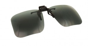 Aufstecker schwenkbar mit Polarisation Grau "Made in USA"