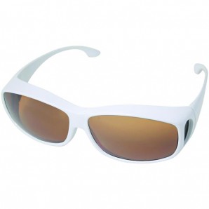 Überbrille "Basic" Braun Weiß