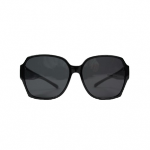 Überbrille "Trend" groß Schwarz Grau