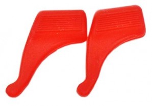 Silikonfassungshalter Kinder 1 Paar Rot
