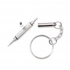 Taschenschraubendreher "Economy Silber mit 3 Funktionen" - 12 Stück