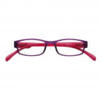 Lesebrille "Long Island" curved Lila Pink