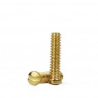 Glasbrillenschrauben 1,6 mm Gold 100 Stück