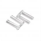 Kunststoffdoppelhülsen mittel mit Loch 1,3 x 7 mm 25 Stück - Topseller