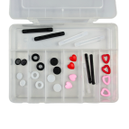 Anti-Rutsch Bügelenden im Set 24 Paar