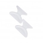 Seitenstege Silikon zum Aufkleben "Schmetterling" Farblos 19 mm 5 Paar