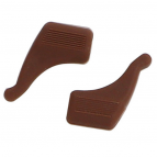 Silikonfassungshalter Kinder 1 Paar Braun