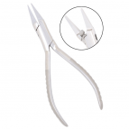 Flachzange "Komfort" 3 mm lange Spitzen