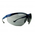 Schutzbrille kratzfest/beschlagfrei mit Grauen Gläsern*