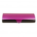 Metalletui „Carsti“ Lila / Schwarz