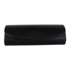 Halbrundetui "Kathleen" - Schwarz