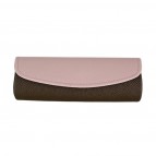 Halbrundetui "Mumie Oski" - Braun/ Rosa