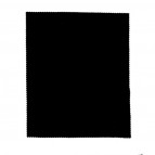 Putztücher Microfaser mittel "Eco" 150 x 180 mm - Schwarz - 100 Stück