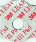 Klebepads "3M LEAP III" eckig 1000 Stück