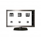 Sehzeichenbildschirm "OPTOTEC Standard"