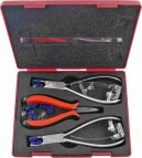 Zangensatz Montageset Typ "Silhouette/ Menrad" de Luxe Weinrot