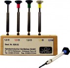 Sortiment "Schraubendreher mit Überwurf" im Holzsockel