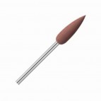 Silikonpolierer Flammenform fein Ø 6 mm Schaft 2,35 mm 2 Stück