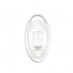 Seitenstege 13 mm oval Primadonna PVC soft 10 Paar