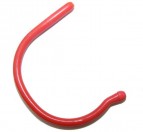 Sportbügelenden groß Bohrung Ø 1,35 mm Rot 5 Paar