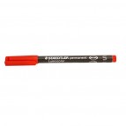 Markierstift „Staedtler Lumocolor“ Rot  superfein wasserfest*