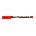 Markierstift „Staedtler Lumocolor“ Rot fein (F) Spezial*
