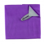 Werkstattreinigungstuch mit Haken - Lila