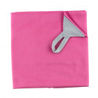 Werkstattreinigungstuch mit Haken - Pink