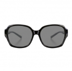 Überbrille "Trend" groß Schwarz Grau