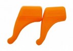 Silikonfassungshalter Kinder 1 Paar Orange
