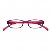 Lesebrille "Long Island" curved Lila Pink