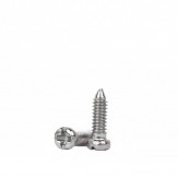 Padschrauben kreuzschlitz 1,2 mm Silber 100 Stück