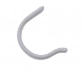 Sportbügelenden Silikon „Optotec - spezial“  klein Grau