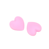 Anti-Rutsch Bügelenden Herz Rosa 1 Paar