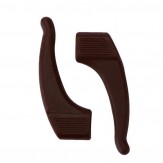 Silikonfassungshalter Erwachsene 1 Paar Braun
