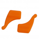 Silikonfassungshalter Kinder 1 Paar Orange