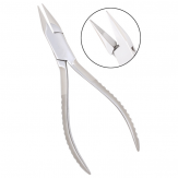 Flachzange "Komfort" 3 mm  geriffelte Backen