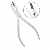 Seitenstegrichtzange "Komfort" mit einer Kunststoffbacke - Clicksystem