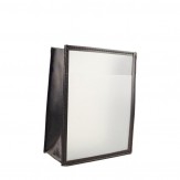 Arbeits-/Auftragstasche mit Fach DIN A6 Schwarz - 1 Stück