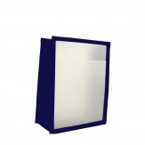 Arbeits-/Auftragstasche mit Fach DIN A6- Blau - 1 Stück