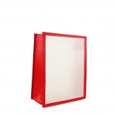 Arbeits-/Auftragstasche mit Fach DIN A6- Dunkelrot - 1 Stück