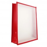 Arbeits-/Auftragstasche ohne Fach DIN A5 - Dunkelrot - 1 Stück