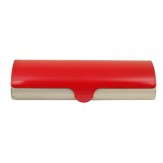 Metalletui „Susi“ - Rot / Grau