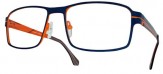Herrenfassung "classic man" - Blau/ Orange