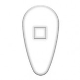 Seitenstege Polycarbonat Tropfen 12 mm