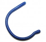 Sportbügelenden groß Bohrung Ø 1,35 mm Blau 5 Paar