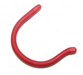 Sportbügelenden klein "F & W" Bohrung Ø 1,35 mm Rot 1 Paar