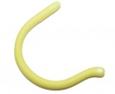 Sportbügelenden klein "F & W" Bohrung Ø 1,35 mm Gelb 1 Paar